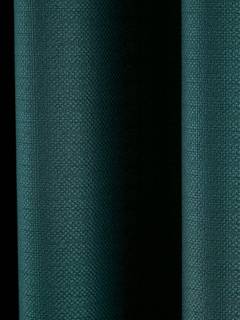 Helena Springfield teal green Eden lined eyelet curtains 229x183cm - British product