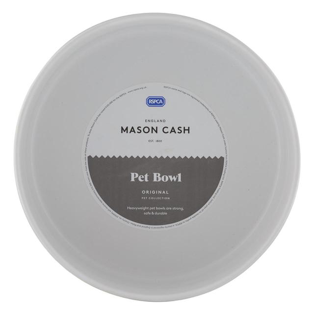 Mason Cash Polka Dot Grey Pet Bowl GOODS M&S   