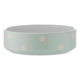 Mason Cash Polka Dot Sage Pet Bowl GOODS M&S   