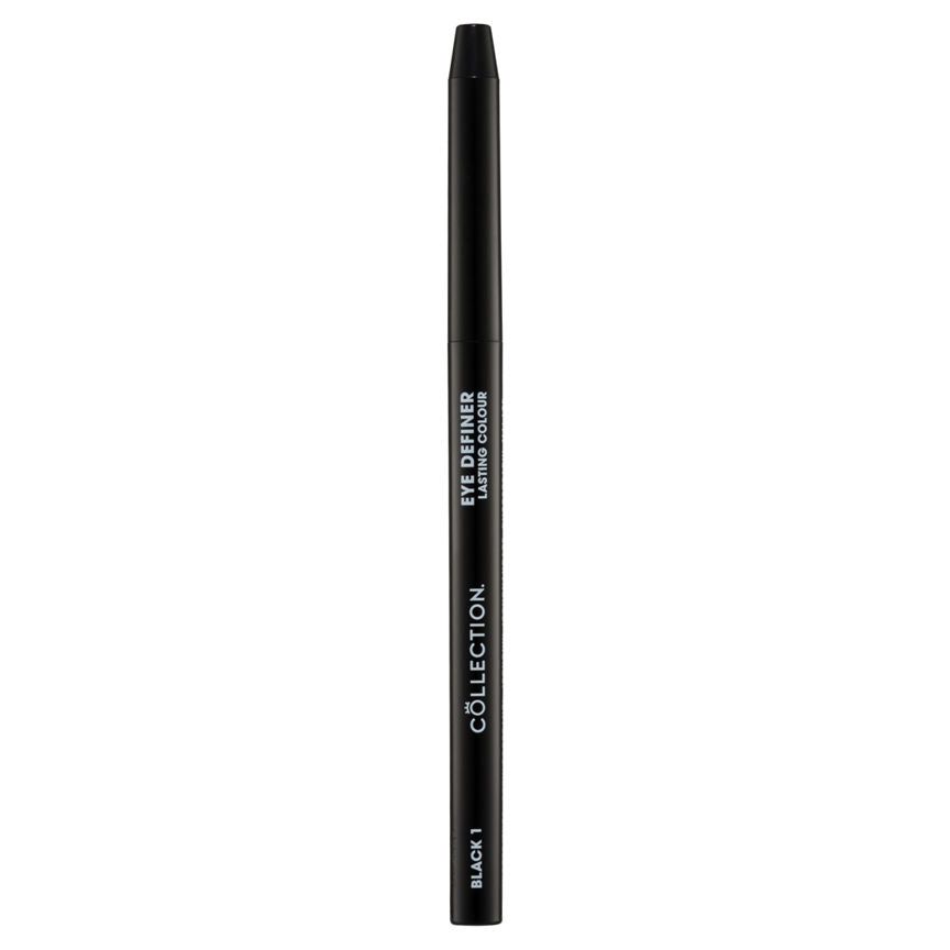 Collection Eye Definer Lasting Colour 1 Black GOODS ASDA   