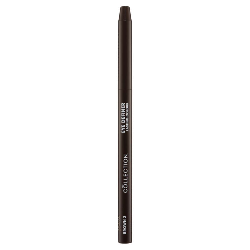 Collection Eye Definer Lasting Colour 2 Brown GOODS ASDA   