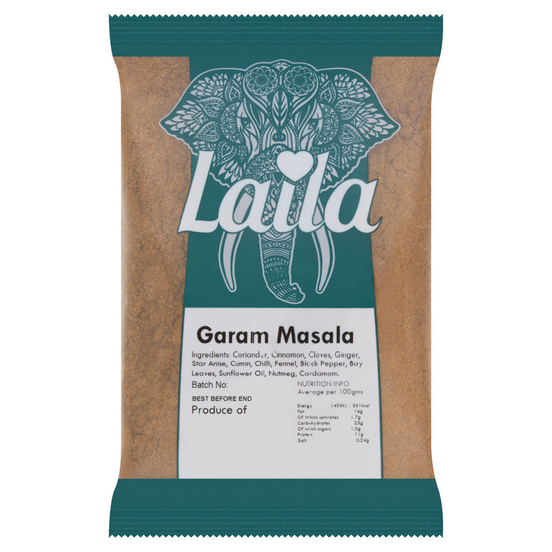 Laila Garam Masala 100g, UK version