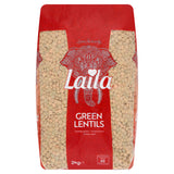 Laila green lentils 2kg (British brand)