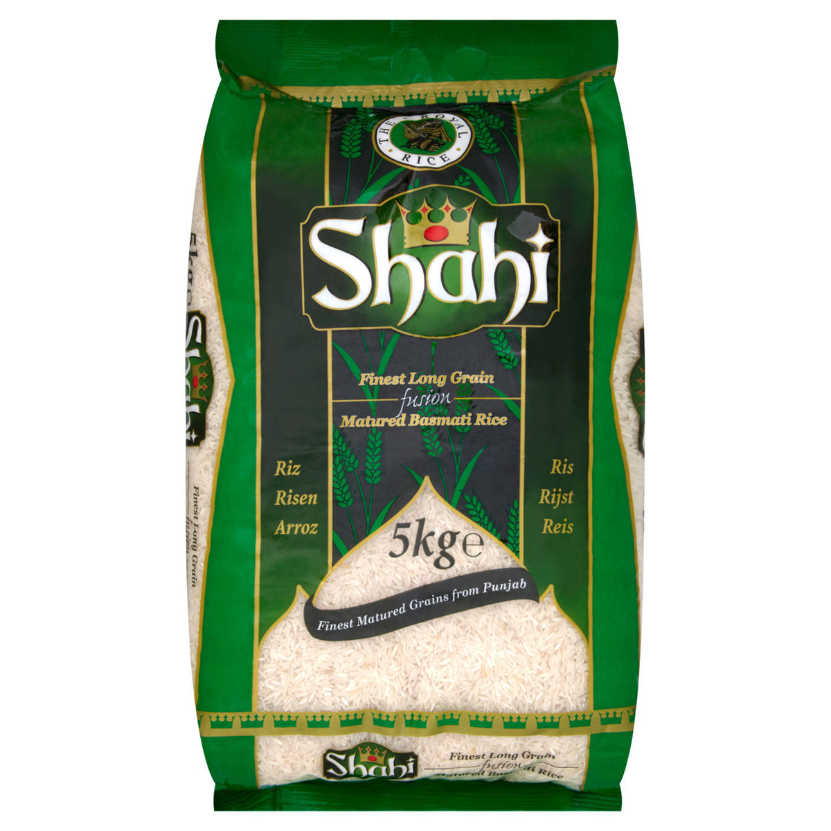 Shahi long grain matured basmati rice blend 5kg, UK version