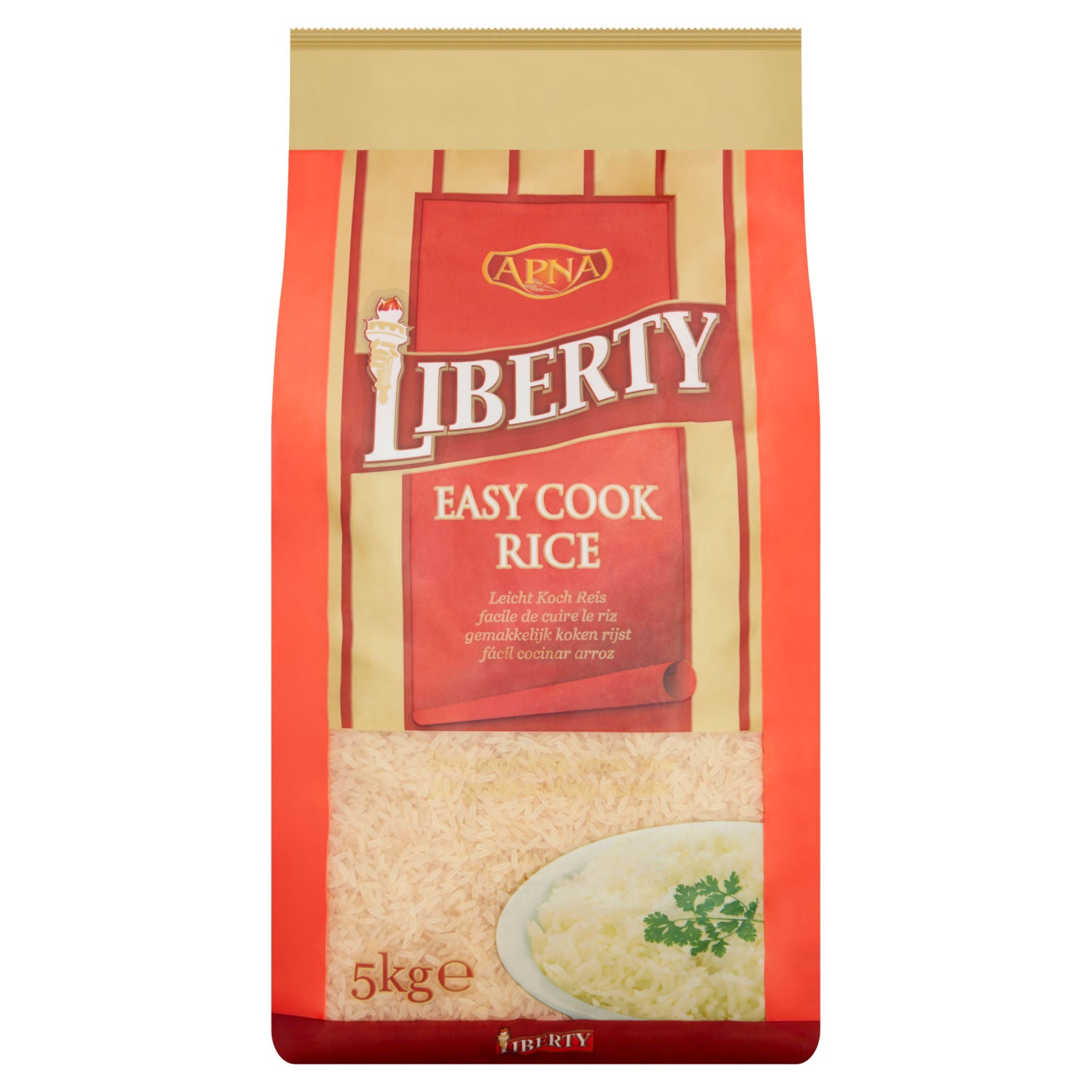 Apana Liberty Easy Cook Rice 5kg - British product