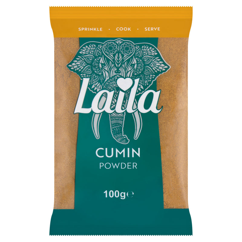 Laila cumin powder ground spice 100g (British brand)
