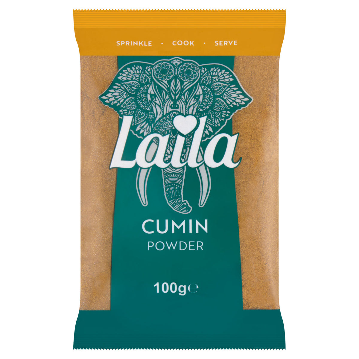 Laila cumin powder ground spice 100g (British brand)