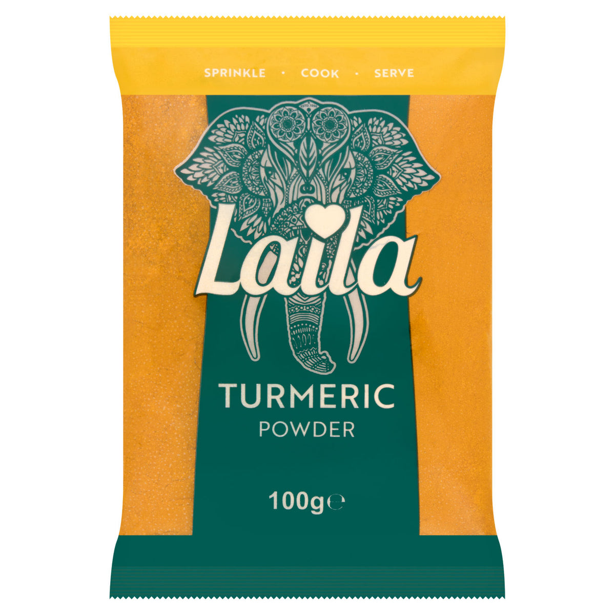Laila turmeric powder 100g - British product