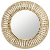 Habitat rope-effect round wall mirror 50cm, UK version