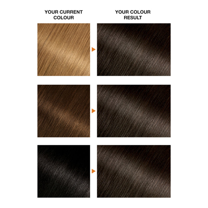 Garnier Belle Color Natural Dark Brown hair dye, UK version