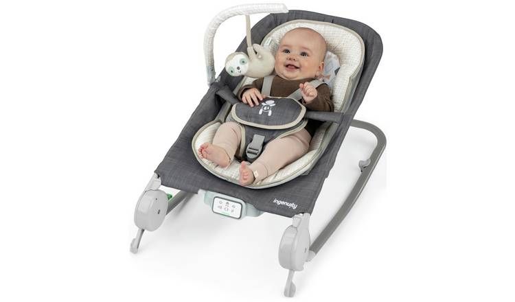 Ingenuity Happy Belly Massage Baby Bouncer