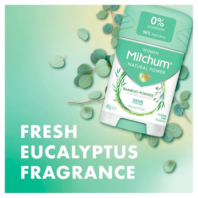 Mitchum Female Natural Stick Lemon & Eucalyptus   40g