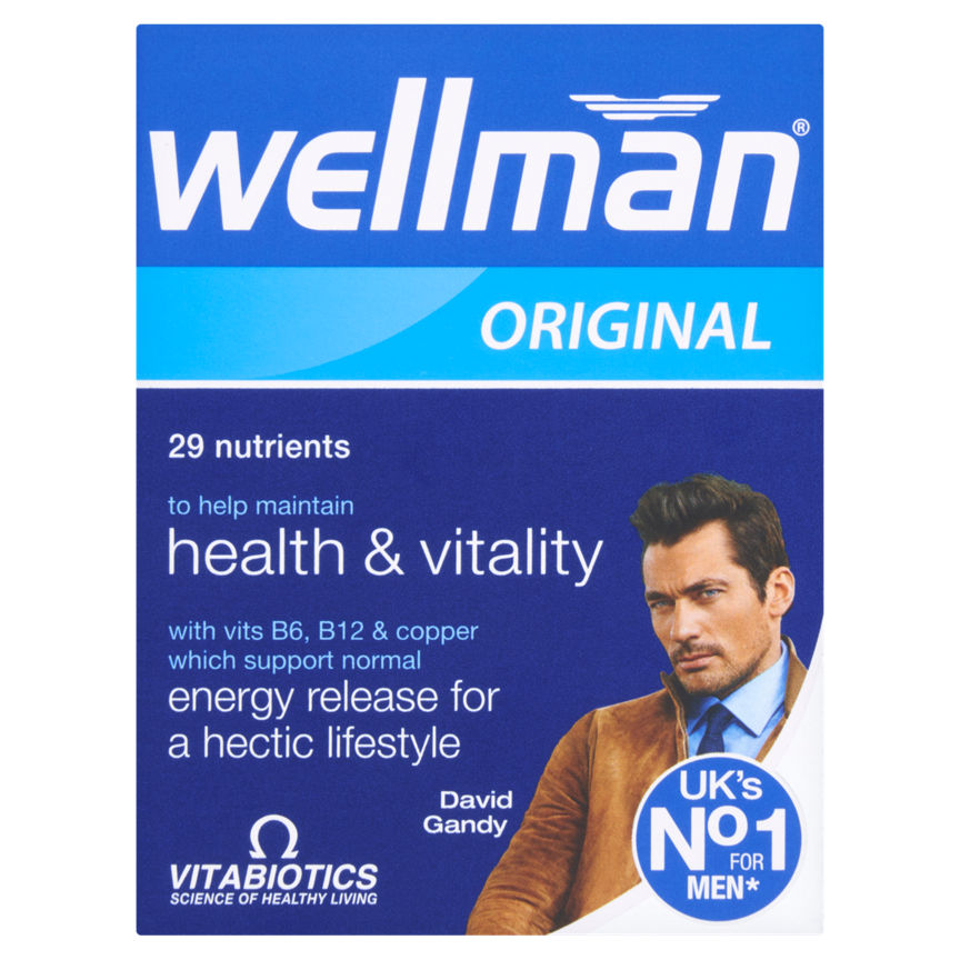 Vitabiotics Wellman Tablets GOODS ASDA   