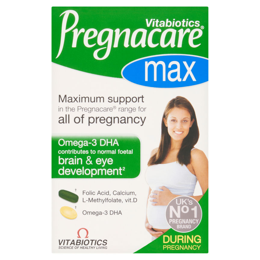 Vitabiotics Pregnacare During Pregnancy Max Dual Pack 84 Tablets / Capsules