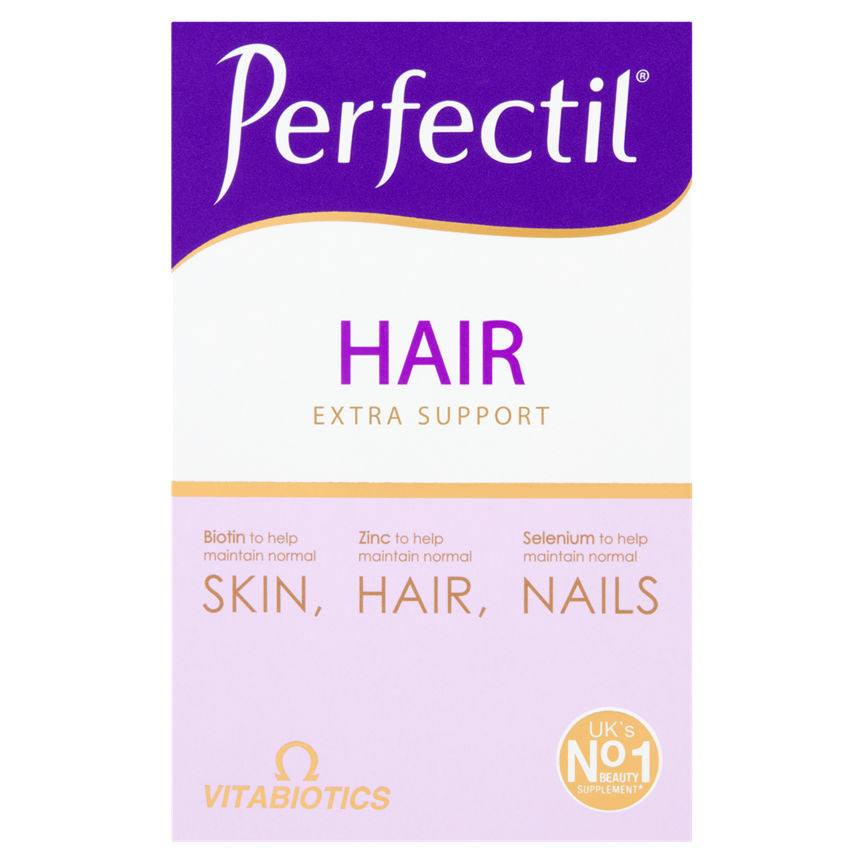 Vitabiotics Perfectil Hair Extra Support 60 Tablets GOODS ASDA   