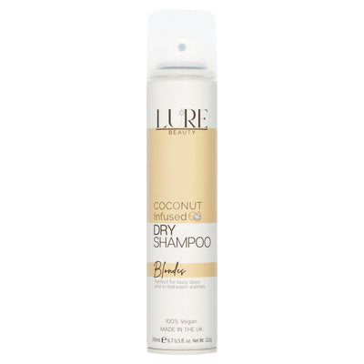 ASDA Lure Beauty Coconut Infused Dry Shampoo for Blondes 200ml- Buy online at McGrocer