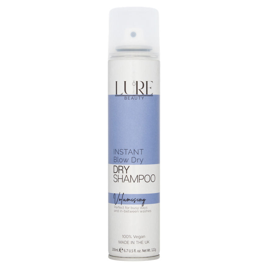 Lure Beauty Instant Blow Dry Shampoo Volumising 200ml