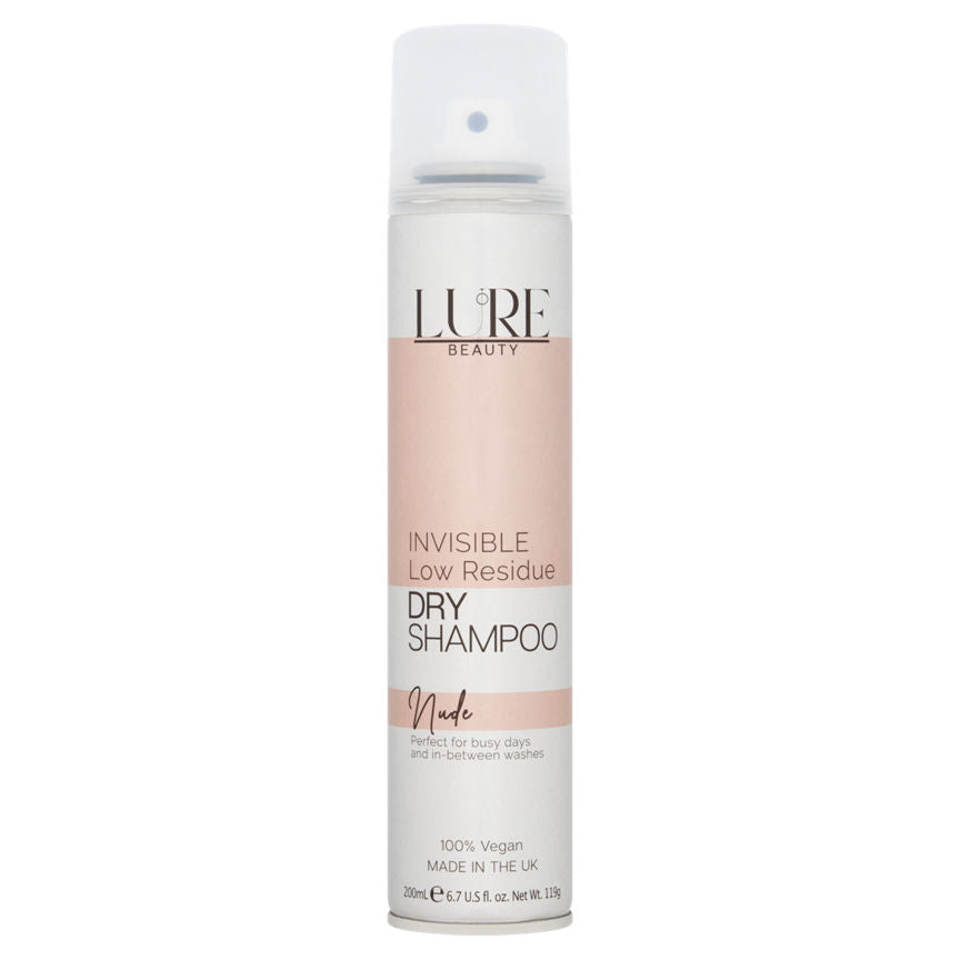 Lure Beauty Invisible Low Residue Dry Shampoo Nude 200ml GOODS ASDA   