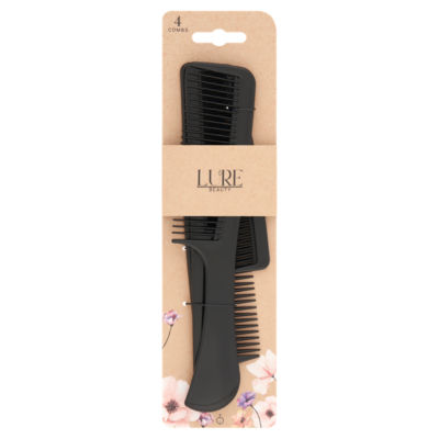 ASDA Lure Beauty Lot de peignes de valeur Lot de brosses à cheveux - Acheter en ligne sur McGrocer
