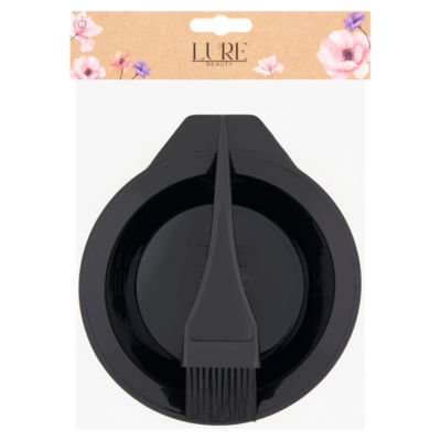 Ensemble de coloration capillaire Lure Beauty, pinceau et bol