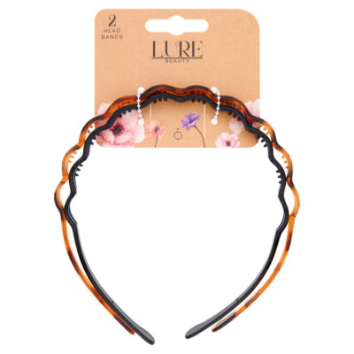 Lure Beauty 2 Headband Duo hair bands, UK version