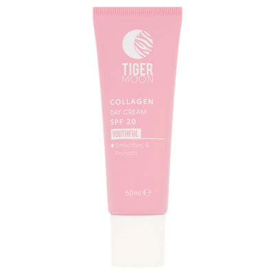 Tiger Moon Youthful Collagen Day Cream 50ml (British brand)