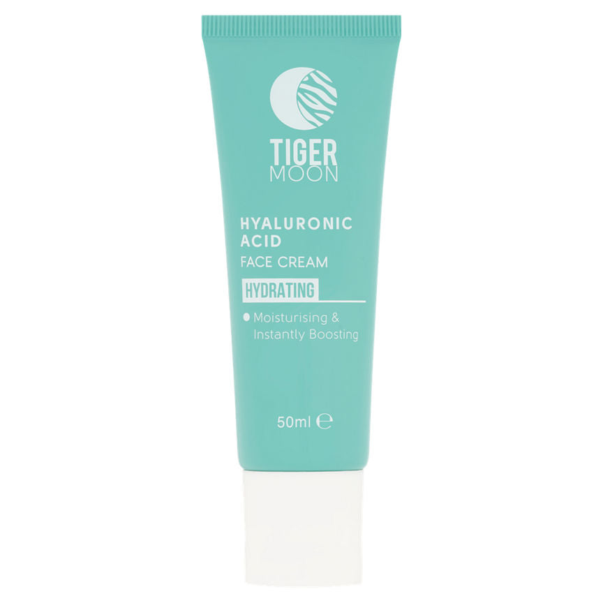 Tiger Moon Hydrating Hyaluronic Acid Face Cream 50ml GOODS ASDA   