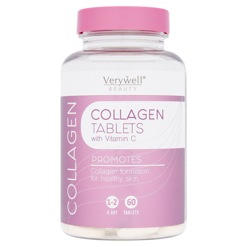 Verywell Beauty Collagen Tablets with Vitamin C GOODS ASDA   