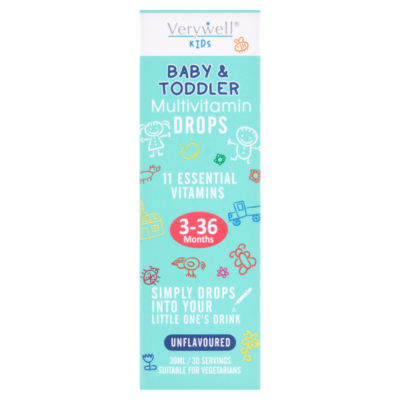 Verywell Kids Baby & Kleinkind Multivitamin Tropfen Ungeflavourt 30ml