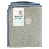 Pampered Paws microfibre pet towel (British brand)