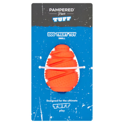 Pampered Paws Tuff dog treat toy small, UK version
