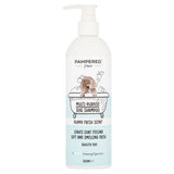 Pampered Paws multi-purpose dog shampoo 350ml, imported from the UK