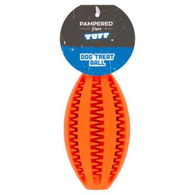 Pampered Paws Tuff dog treat ball, imported from the UK