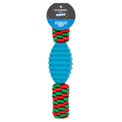 Pampered Paws Tuff dog chew toy, UK version