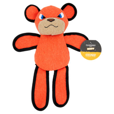 Pampered Paws Ruff Bear Toy for dogs, UK version