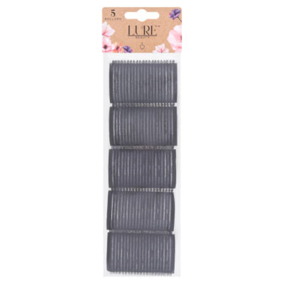 Lure Beauty medium hair rollers 5 pack, UK version