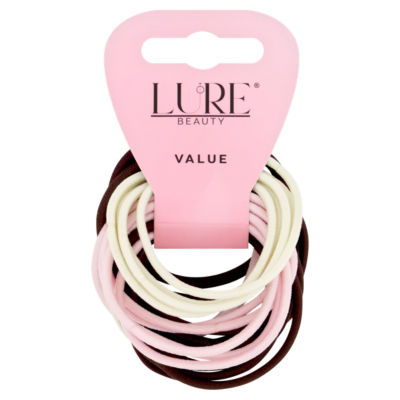 Lure Beauty hair elastics assortment pack 24, UK version