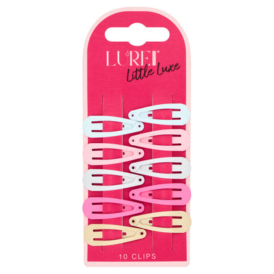 ASDA Lure Beauty Value Metal Snap Clips Hair Clips 10PK- Buy online at McGrocer