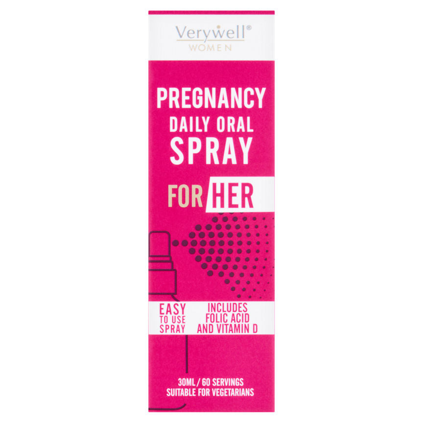 Verywell Women Pregnancy Daily Oral Spray for Her 30ml