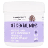 Pampered Paws pet dental wipes, UK version