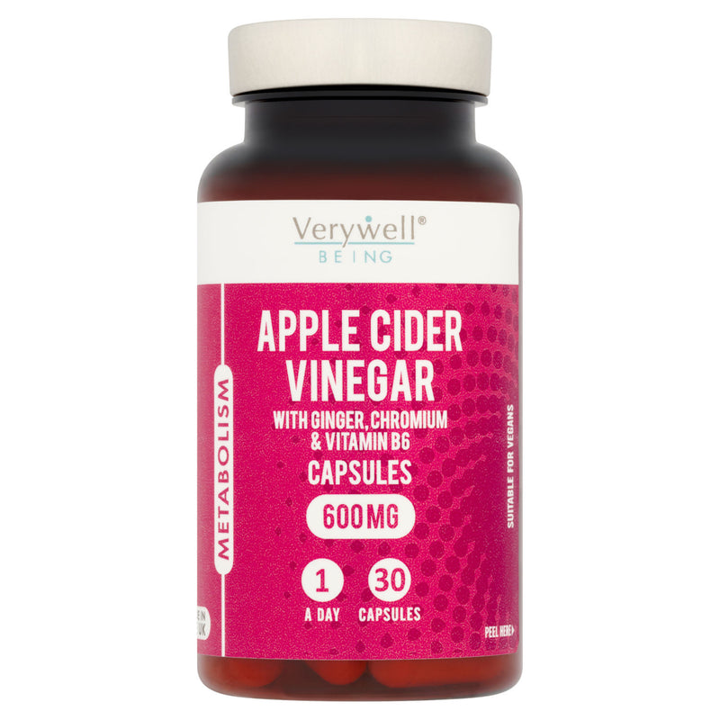 Verywell Being Apple Cider Vinegar 600mg 30 - (British brand)
