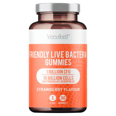 Verywell strawberry probiotic gummies 30 count - British product
