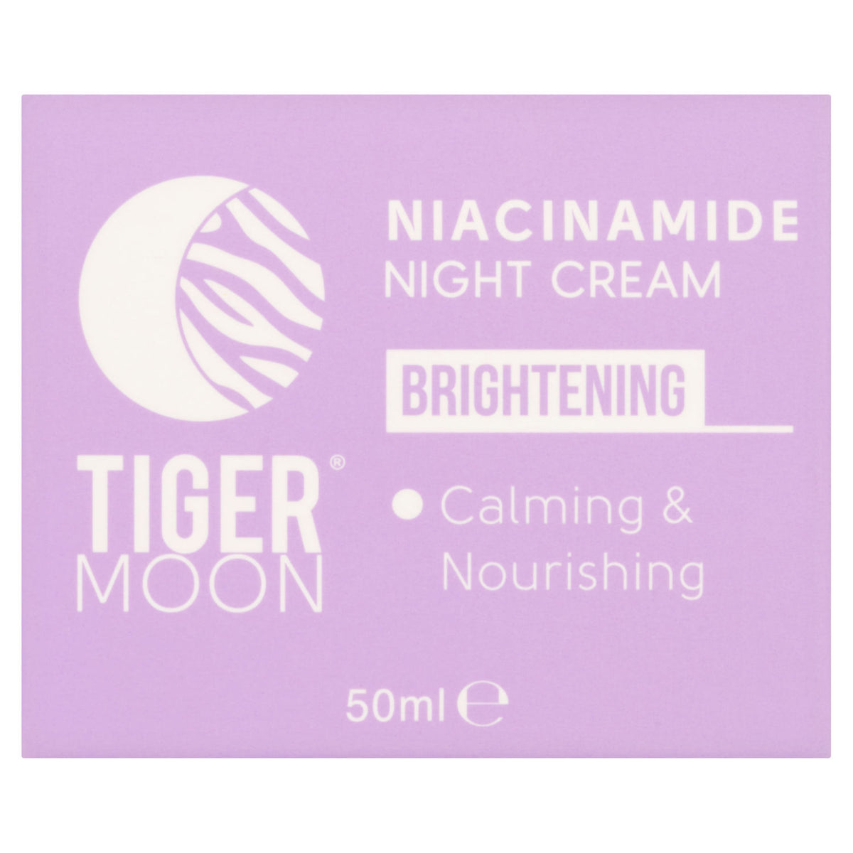 Tiger Moon Niacinamide Night Cream 50ml - British product