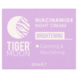 Tiger Moon Niacinamide Night Cream 50ml - British product