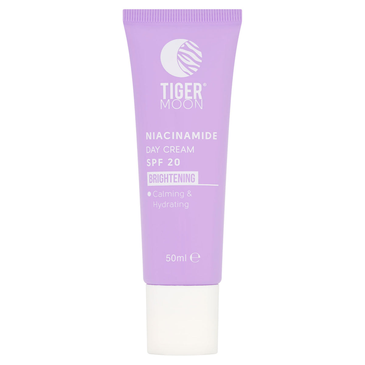 Tiger Moon niacinamide day cream SPF 20 50ml, imported from the UK