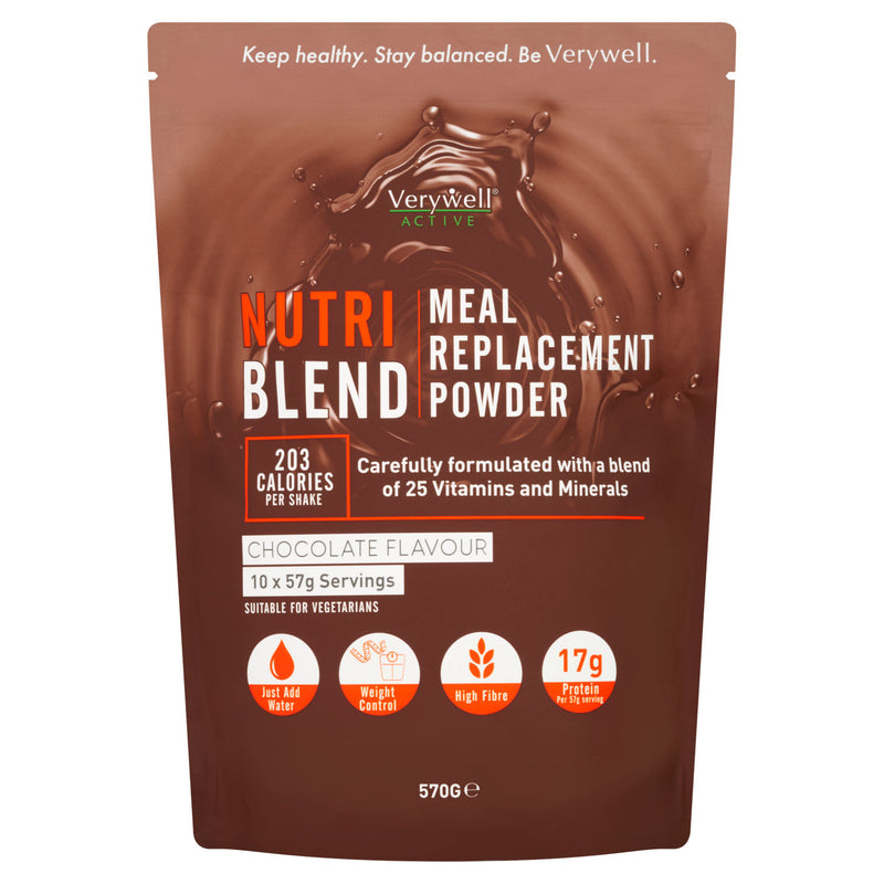 Verywell chocolate meal replacement powder 570g (British brand)