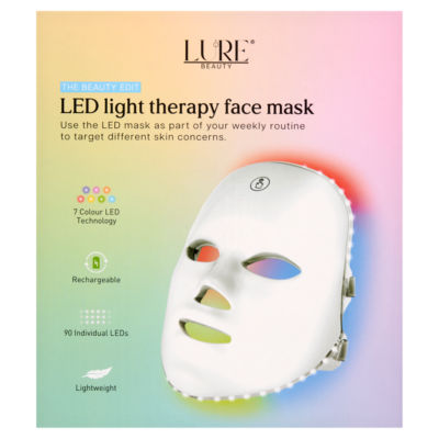 Lure Beauty The Beauty Edit LED face mask, UK version