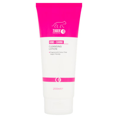 Tiger Moon Kind + Caring cleansing lotion 200ml - British product