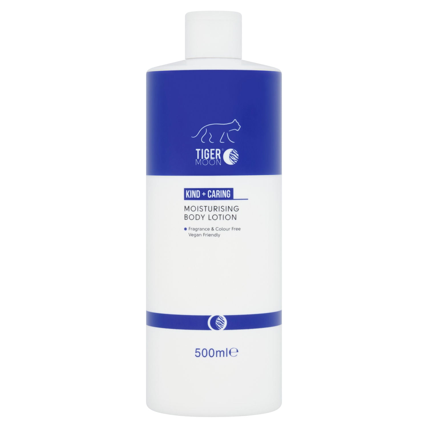 Tiger Moon Kind + Caring body lotion 500ml - British product