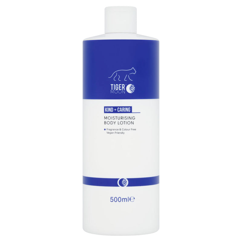 Tiger Moon Kind + Caring body lotion 500ml - British product